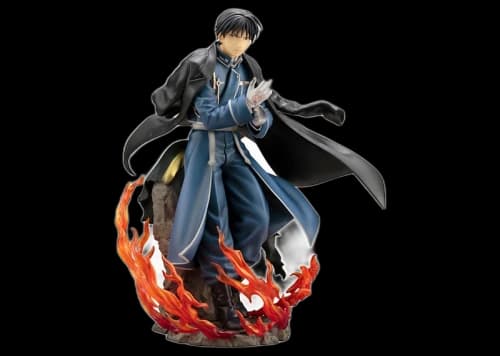 Kotobukiya ARTFX J Fullmetal Alchemist Roy Mustang Re-Run Figure Blue