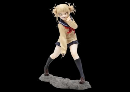 Kotobukiya ARTFX J My Hero Academia Himiko Toga With Bonus Face Part Figure Tan