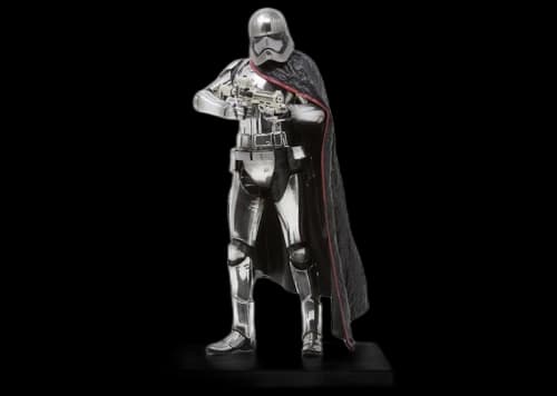 Kotobukiya ARTFX+ Star Wars Captain Phasma The Force Awakens Version Figure Silver