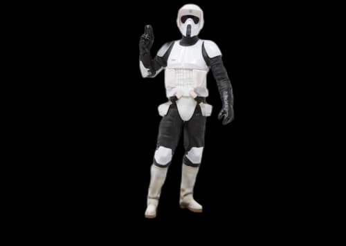 Kotobukiya ARTFX+ Star Wars Return Of The Jedi Scout Trooper Figure White