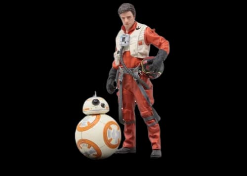 Kotobukiya ARTFX+ Star Wars The Force Awakens Poe Dameron And BB-8 Two Pack Figure Orange