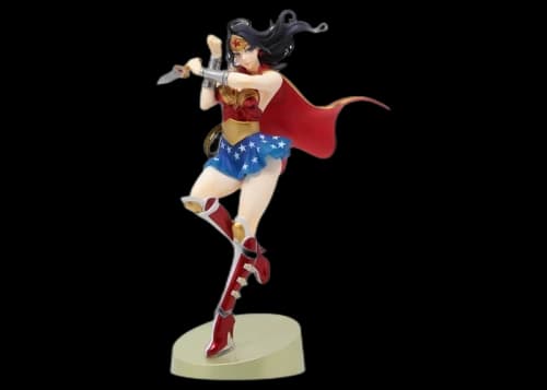 Kotobukiya DC Comics Armored Wonder Woman 2nd Edition Bishoujo Figure Red