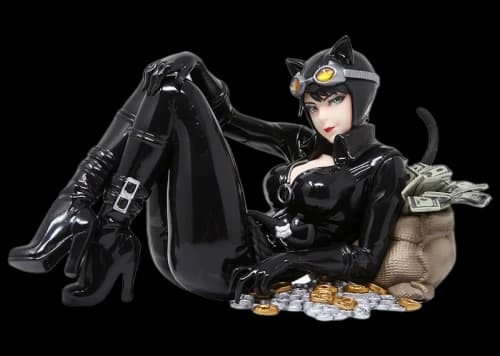 Kotobukiya DC Comics Catwoman Returns Bishoujo Figure Black