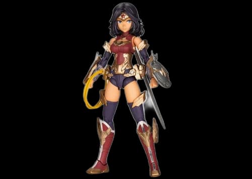 Kotobukiya DC Comics Wonder Woman Humikane Shimada Version Plastic Model Kit Figure Red