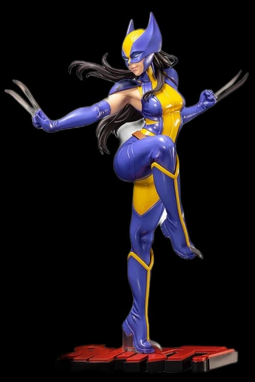 Kotobukiya Marvel Universe Wolverine Laura Kinney Bishoujo Statue Figure Yellow