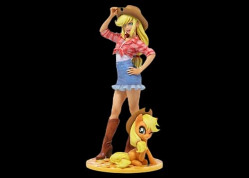 Kotobukiya My Little Pony Applejack Bishoujo Figure Red, White & Blue