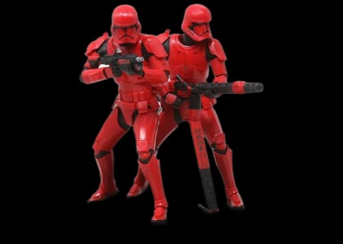 Kotobukiya Star Wars The Rise Of Skywalker Sith Trooper Two Pack ARTFX+ Figure Red
