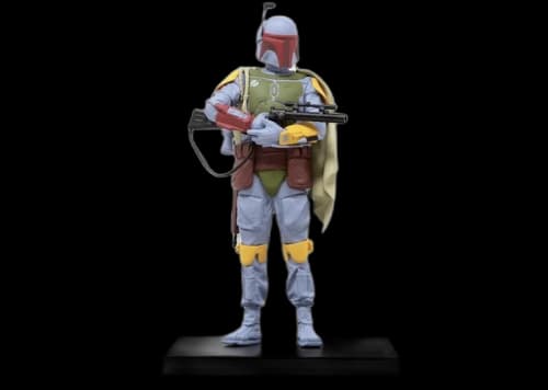 Kotobukiya x Star Wars The Empire Strikes Back Boba Fett Vintage Color Exclusive Action Figure Green