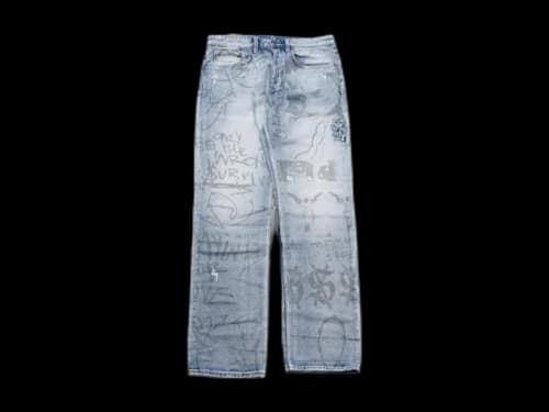 Ksubi x Trippie Redd Anti K Devils Jean Light Blue
