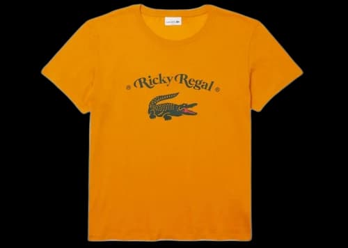Lacoste x Ricky Regal Loose Neck Print T-shirt Mirabelle