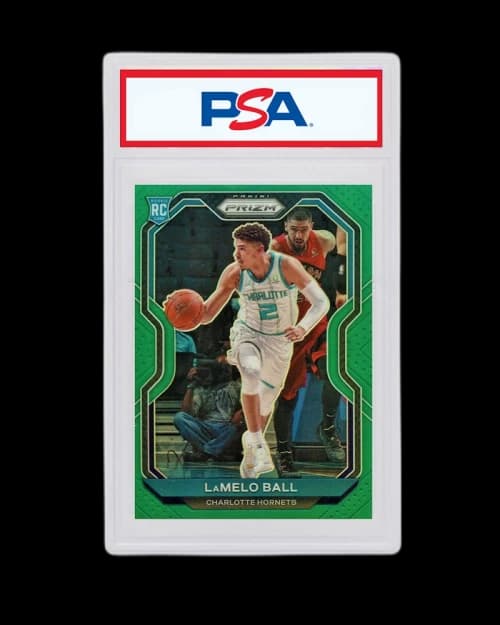 LaMelo Ball 2020 Panini Prizm Rookie Green #278 (PSA or BGS Graded)