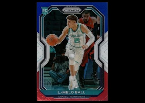 LaMelo Ball 2020 Panini Prizm Rookie Red/White/Blue #278 (Ungraded)