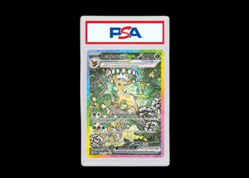 Leafeon ex 2025 Pokémon Scarlet & Violet Prismatic Evolutions Special Illustration Rare 144/131 (PSA or BGS Graded)