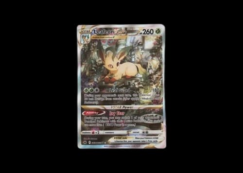Leafeon VSTAR 2023 Pokémon Sword & Shield Crown Zenith FA Full Art (English) GG35-GG70 Ungraded