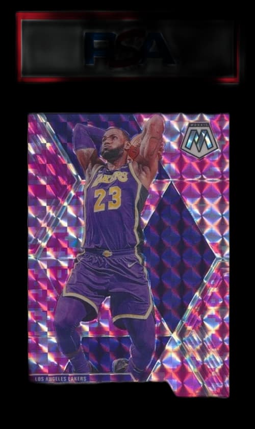 LeBron James 2019 Panini Mosaic Camo Pink #8 (PSA or BGS Graded)