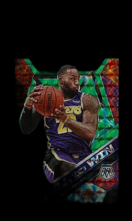 LeBron James 2019 Panini Mosaic Will to Win Green #7 (PSA or BGS Graded)