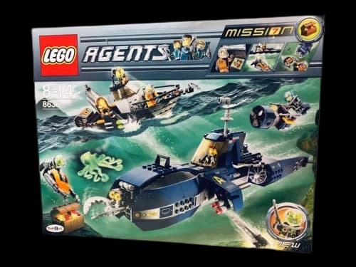 LEGO Agents Deep Sea Quest Set 8636