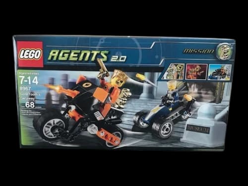 LEGO Agents Gold Tooth's Getaway Set 8967