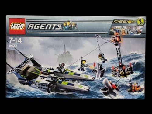LEGO Agents Speedboat Rescue Set 8633