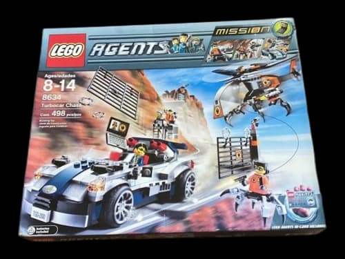 LEGO Agents Turbocar Chase Set 8634