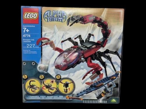 LEGO Alpha Team Scorpion Orb Launcher Set 4774