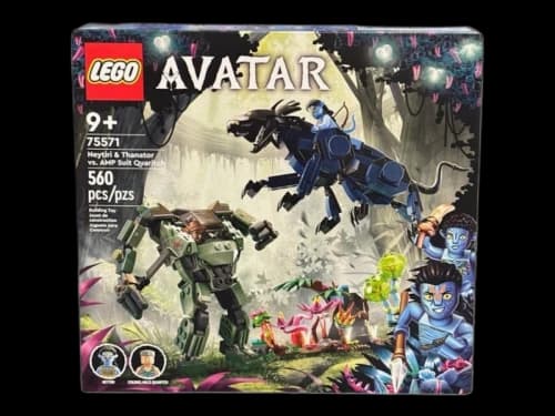 LEGO Avatar Neytiri & Thanator vs. AMP Suit Quaritch Set 75571