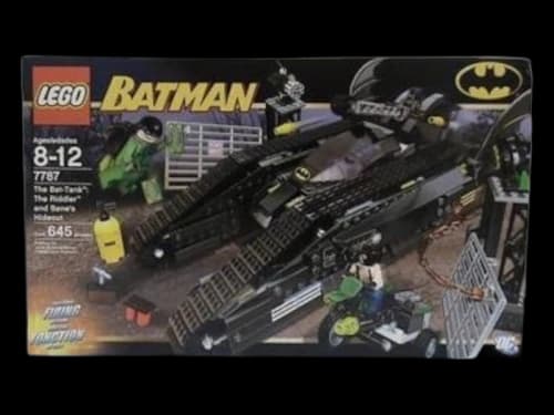 LEGO Batman The Bat Tank: Riddler & Bane's Hideout Set 7787