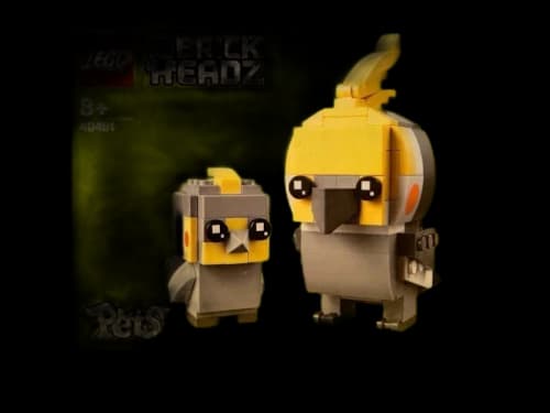 LEGO Brick Headz Chick & Cockatiel Set 40481
