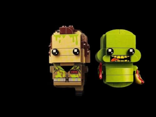 LEGO Brick Headz Ghostbusters Peter Venkman & Slimer Set 41622