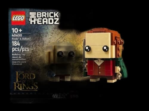 LEGO Brick Headz Lord of the Rings Frodo & Gollum Set 40630
