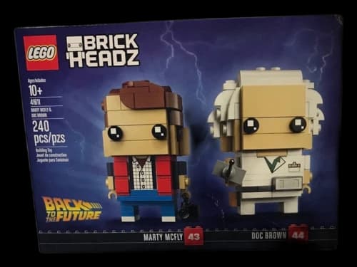 LEGO Brick Headz Marty McFly & Doc Brown Set 41611