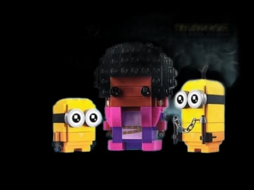 LEGO Brick Headz Minions: Rise of Gru Bob, Kevin & Belle Bottom Set 40421