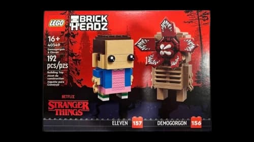 LEGO Brick Headz Stranger Things Demogorgon & Eleven Set 40549