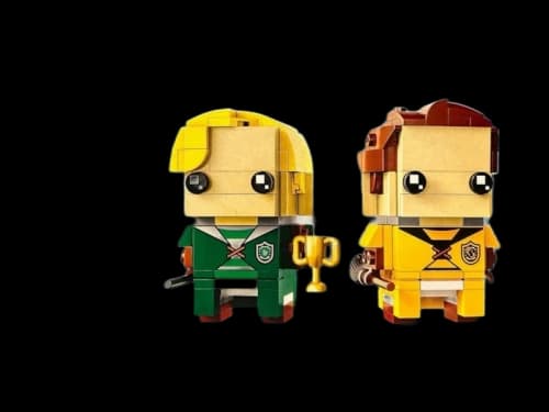 LEGO Brickheadz Harry Potter Draco Malfoy & Cedric Diggory Set 40617