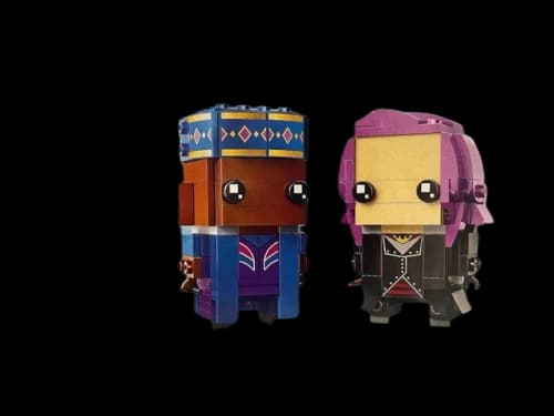 LEGO Brickheadz Harry Potter Kingsley Shacklebolt & Nymphadora Tonks Set 40618