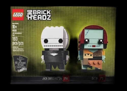 LEGO Brick Headz Jack Skellington & Sally Set 41630