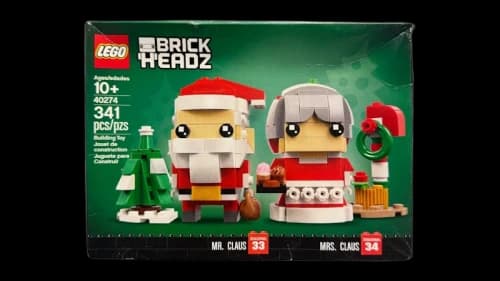 LEGO BrickHeadz Mr. & Mrs. Claus Set 40274