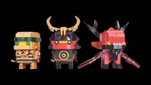 LEGO BrickHeadz Ninjago Legacy 10th Anniversary Set 40490