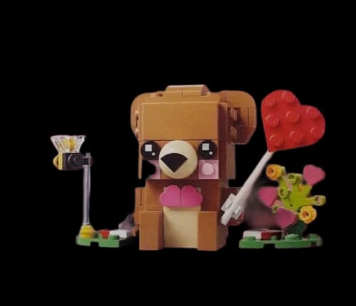 LEGO BrickHeadz Valentine's Bear Set 40379