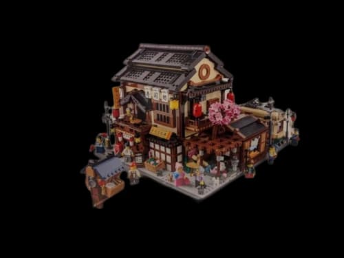 LEGO Bricklink Designer Program Sushi Restaurant 910060