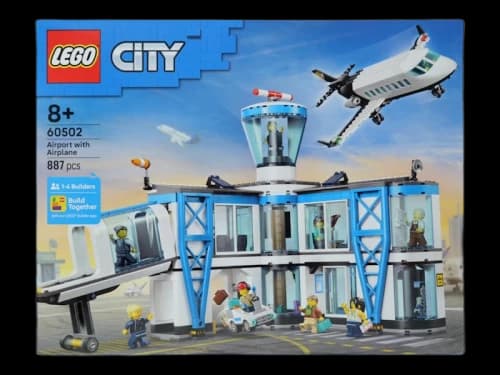 LEGO City Airport with Airplane Set 60502