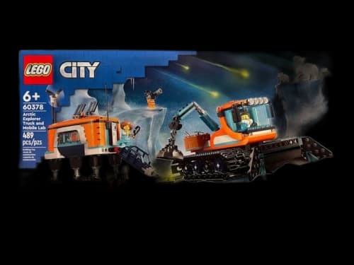 LEGO City Arctic Explorer Truck and Mobile Lab Set 60378