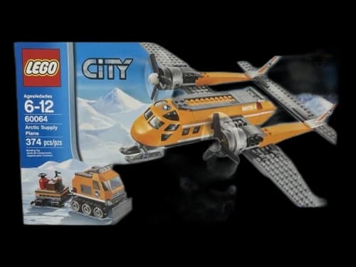 LEGO City Arctic Supply Plane Set 60064