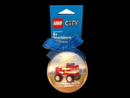 LEGO City Fire Truck Holiday Bauble Set 850842