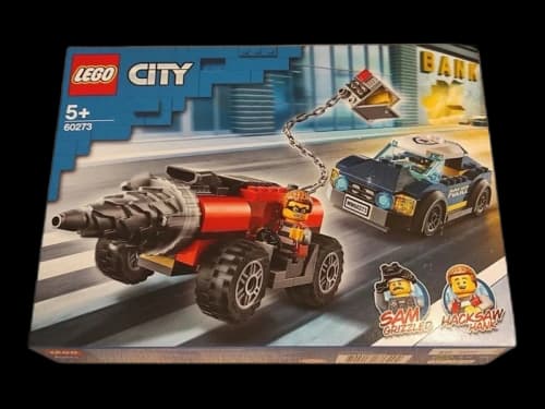 LEGO City Elite Police Driller Chase Set 60273