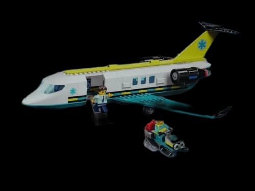 LEGO City Emergency Air Ambulance Airplane Set 60465
