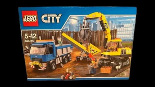 LEGO City Excavator and Truck Set 60075
