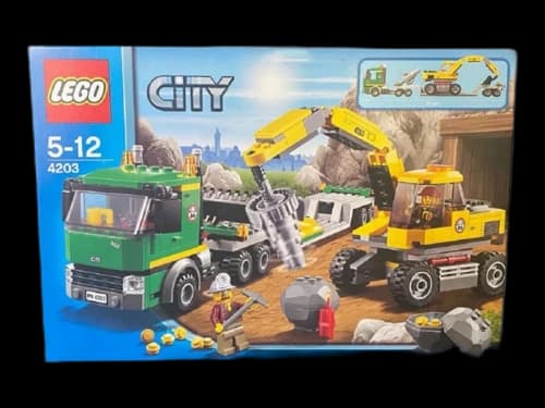 LEGO City Excavator Transporter Set 4203