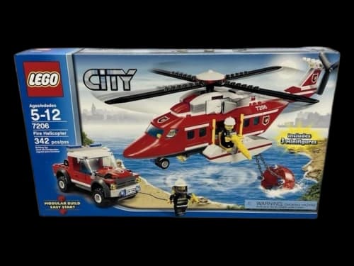 LEGO City Fire Helicopter Set 7206