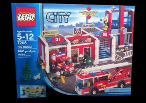 LEGO City Fire Station Set 7208